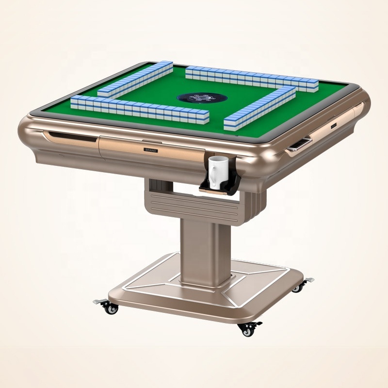 Modern Minimalist Mahjong Machine Collapsible Automatic Foldable Mahjong Table Japanese