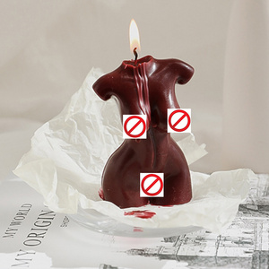 BEISI-B7 Female Naked body Art Candle for Home Decor