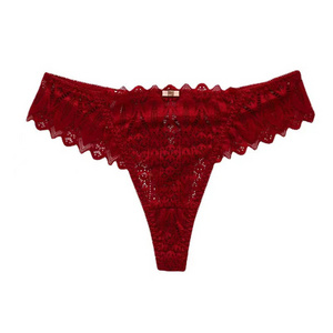 Comfortable Breathable Seamless Women Panties Sexy Girls Hot Underwear Women's Lace Low-Waisted Thong