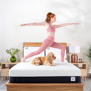 Full Size High Quality Euro Top Style Cheap Organic Sleep Healthy Cooling Natural  Bamboo Charcoal Queen Memory Foam Mattress