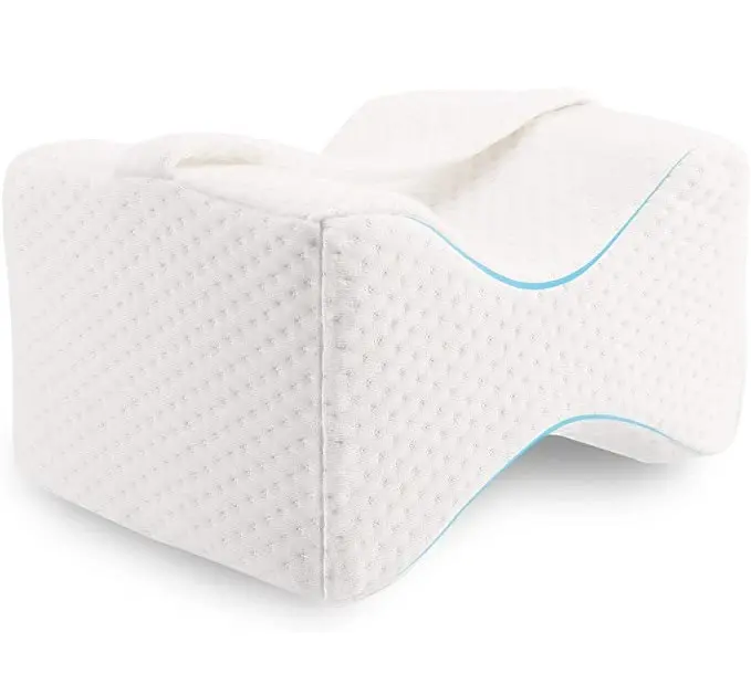 100% Memory Foam For Back Pain Hip Pain Relief Orthopedic Knee And Leg Pillow For Side Sleepers Sleeping