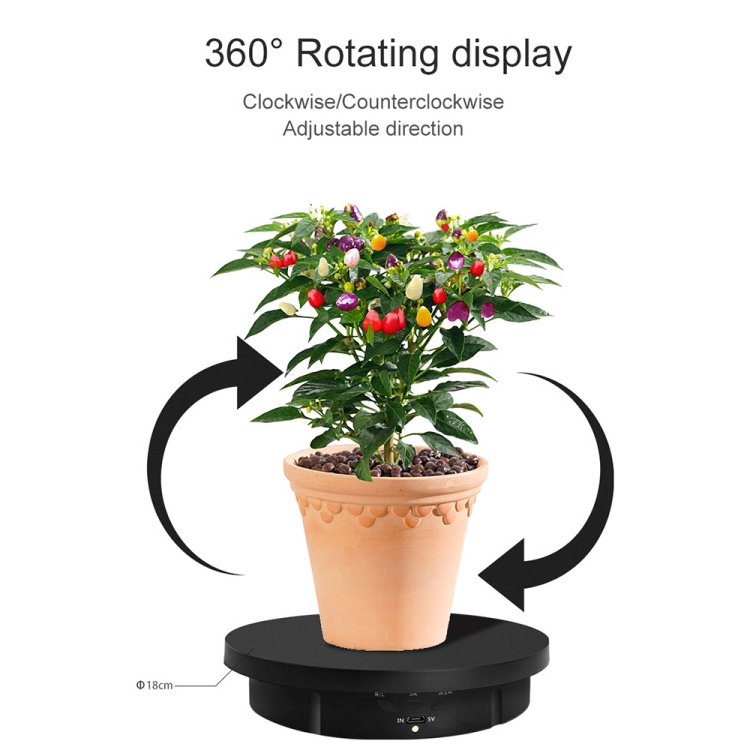 Factory 3 in 1 Electric Rotating Display Stand Turntable