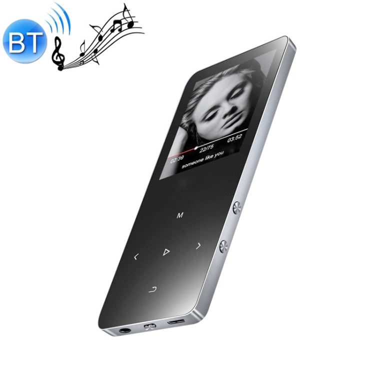 Best Selling X2 1.8 inch 16GB Touch Screen Metal Blue tooth MP3 MP4  Sound Music Player