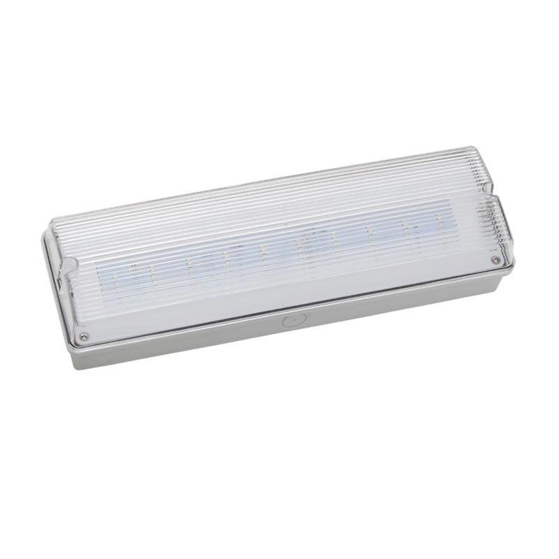 IP65 Battery Backup 3 Hours Duration Rechargeable LED Wall Emergency Exit Light with Battery