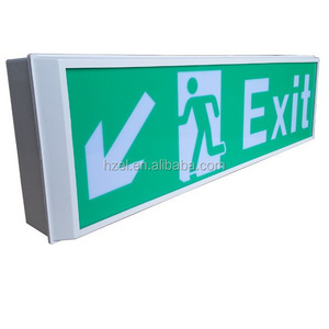 big size 15 pictogram led exit fire sign (SL015AM)