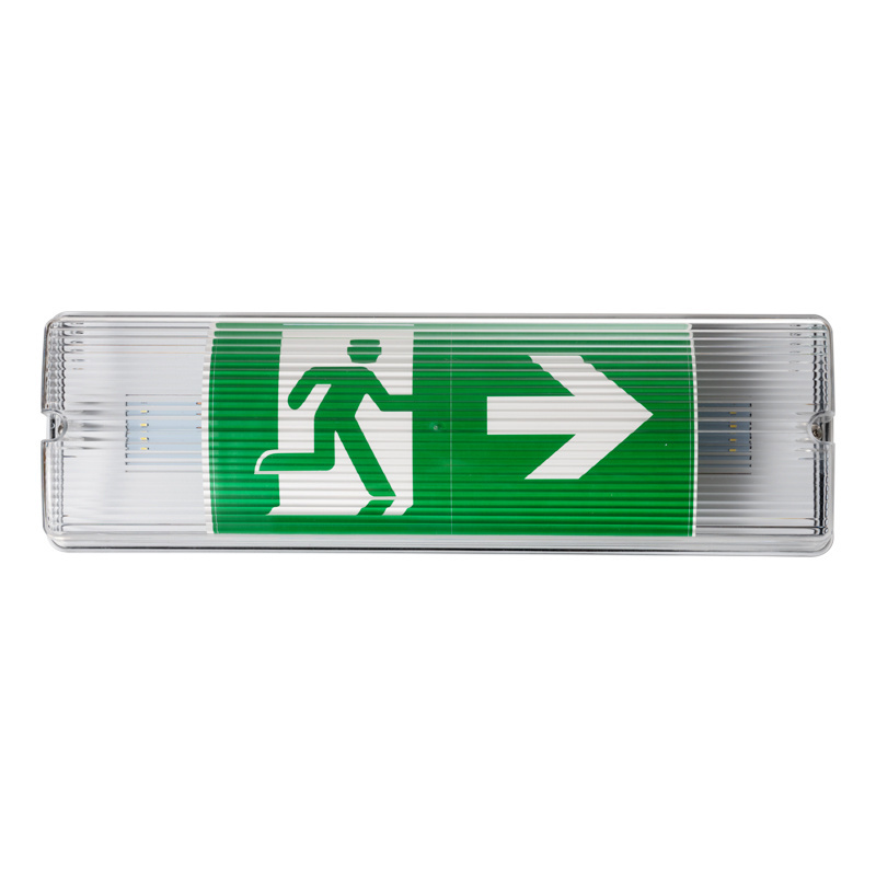 IP65 Battery Backup Rechargeable Emergency LED Exit Light