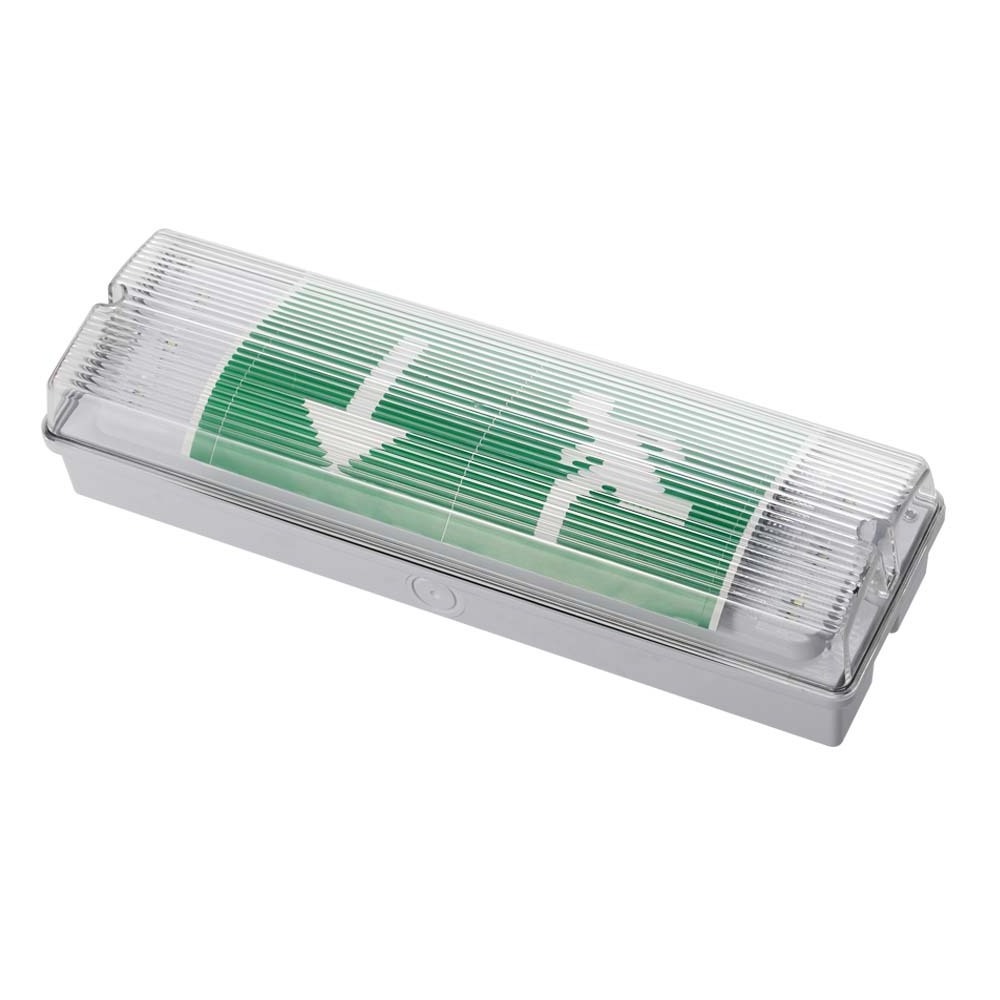 IP65 Battery Backup Rechargeable Emergency LED Exit Light