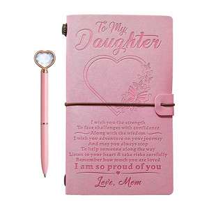 Custom Size Personalized Design Notebook PU Cover Notebook for Children's Day