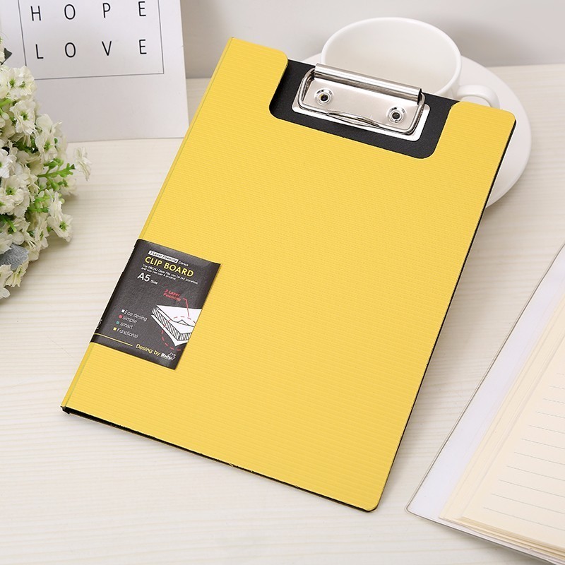 Hot sale a4 a5 a6 folding clipboard, types of clipboards, clipboard folder a4