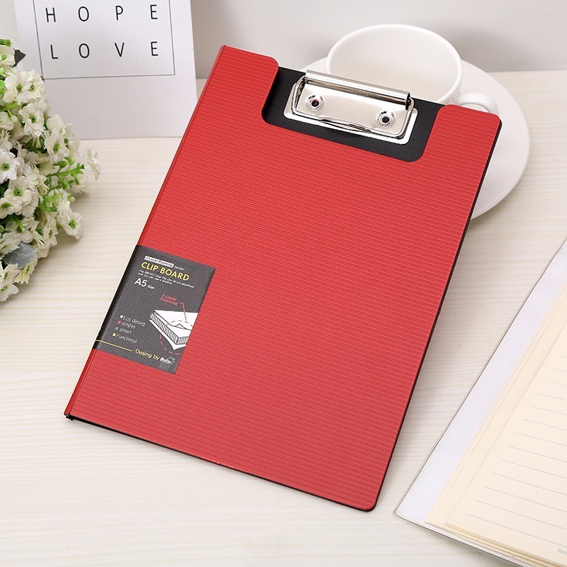 Hot sale a4 a5 a6 folding clipboard, types of clipboards, clipboard folder a4