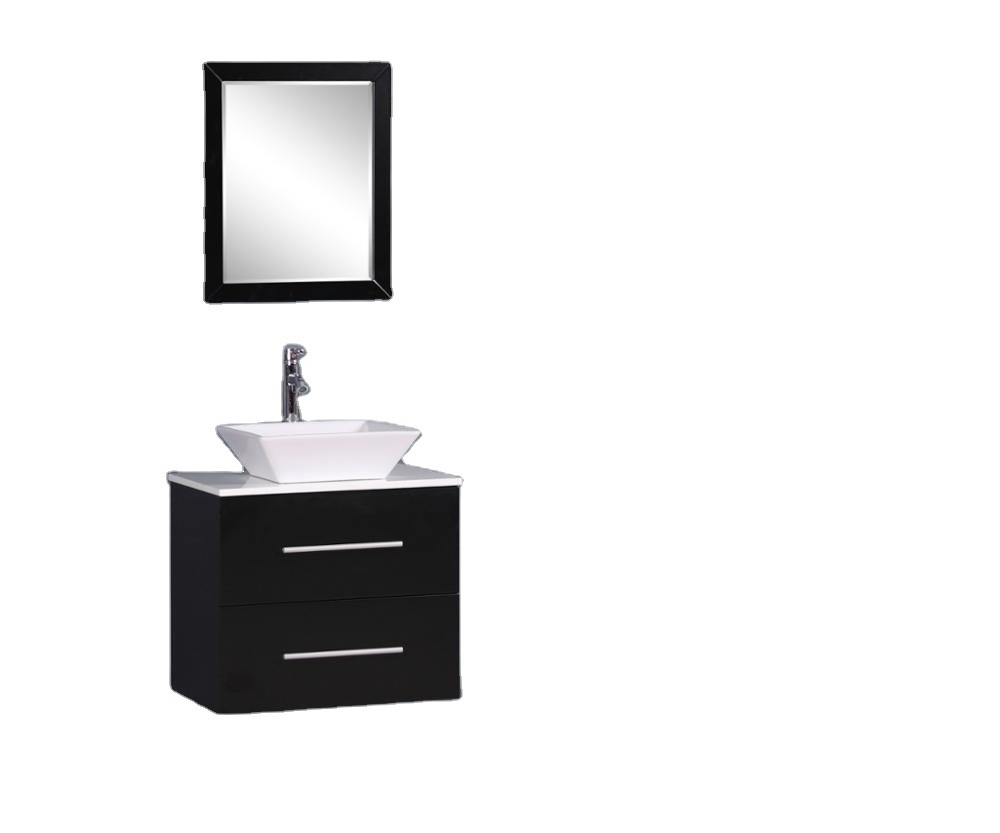 European Style Washroom Modern Bathroom Vanity ,bathroom Cabinets from Manufacturer Ceramic Basin Vanity Combo Stainless Steel