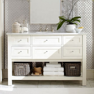 Luxury 4 tier floor mounted slate cabinet furniture countertop bathroom vanity with sink and storage drawers