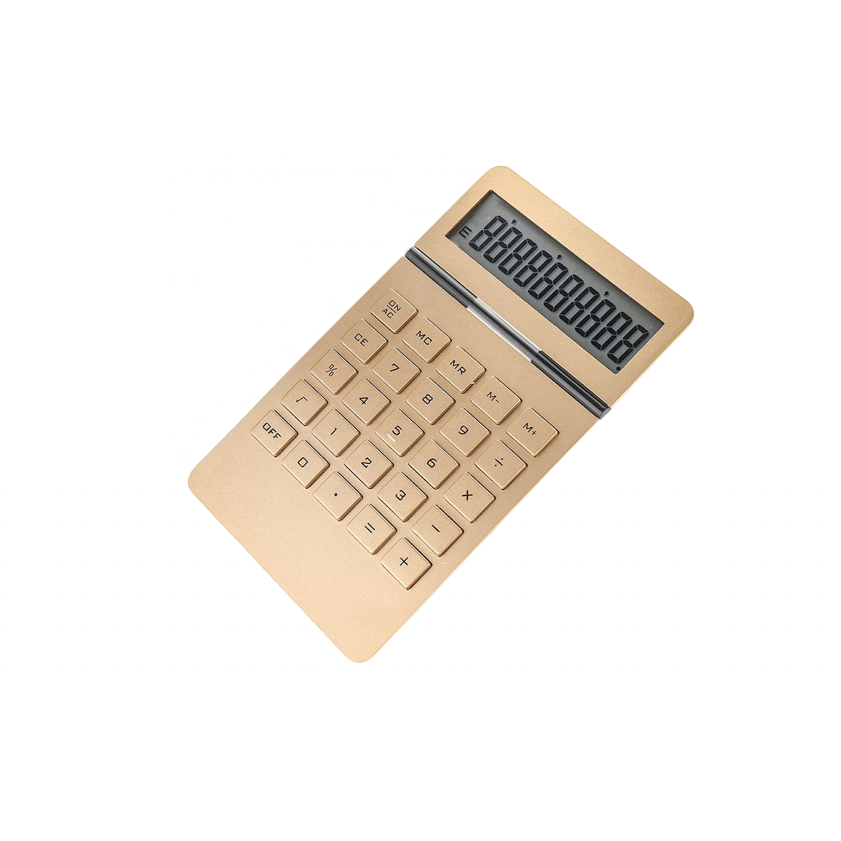 Copllent Manufacturers Sell Electronic Calculator 10 Bit Electronic Desk Calculator Black Computer Gold Color Digital Calculator