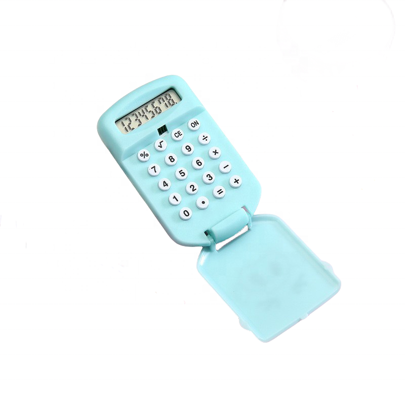 Copllent Electronic Calculator Cute Student Calculator Expression Pig Silicone Button Gift Digital Calculator