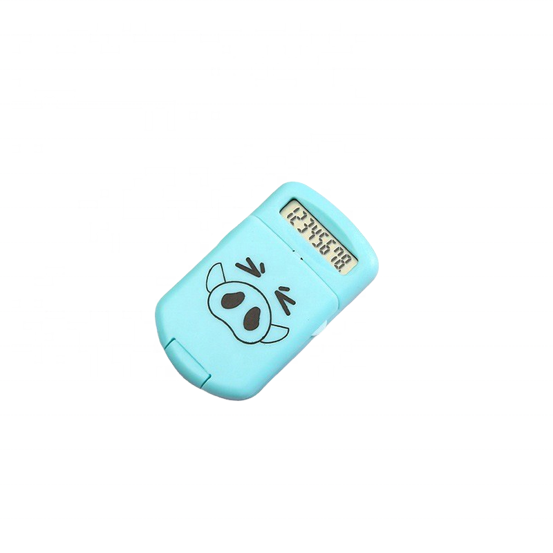 Copllent Electronic Calculator Cute Student Calculator Expression Pig Silicone Button Gift Digital Calculator