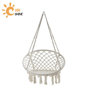 Customized Large Macrame Hanging Rope Swing Hammock Chair