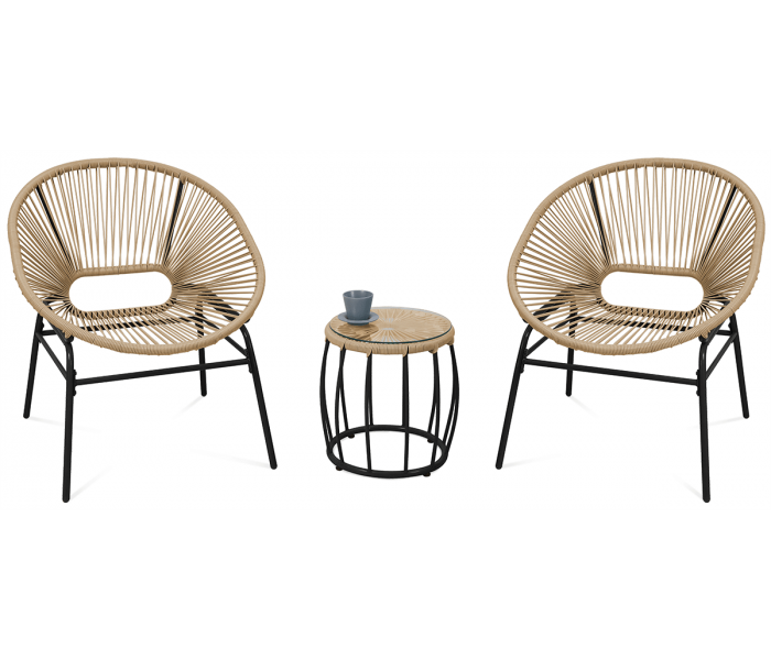 Garden Furniture Rattan/Wicker Bistro Set