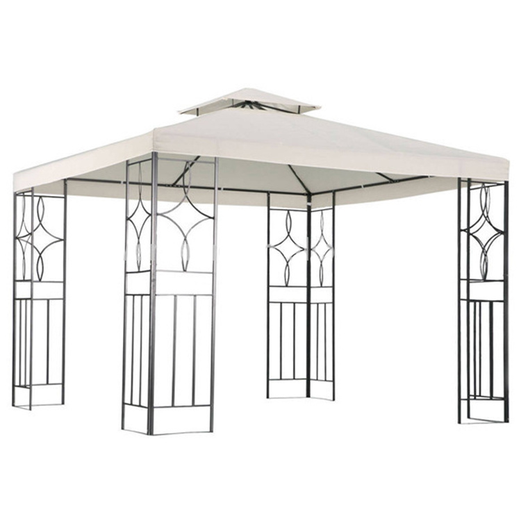 Steel Frame Outdoor Gazebo Tent/ New Art Foldable Garden Gazebo 3 x 3m