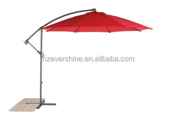 UV Resistant Cantilever Umbrella Garden Parasol Outdoor Usage