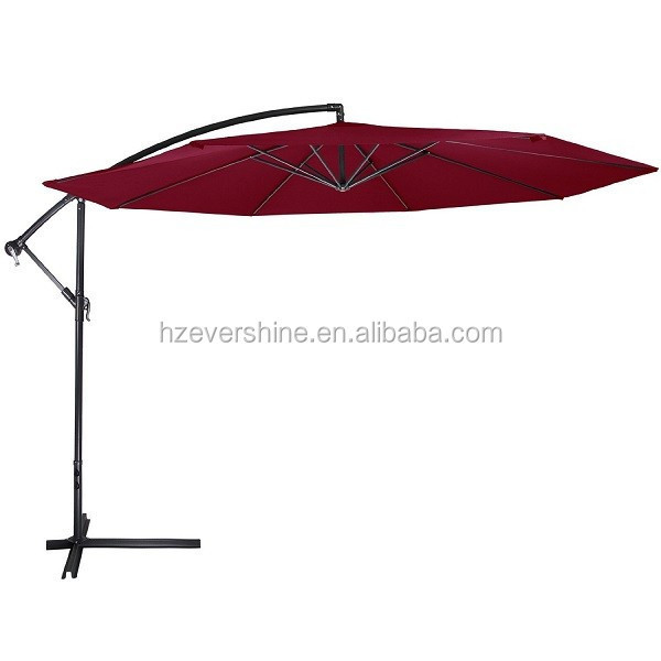 UV Resistant Cantilever Umbrella Garden Parasol Outdoor Usage