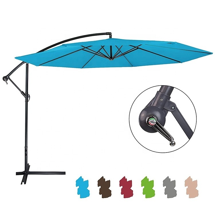 Modern New Design Sale Wholesale Waterproof Outdoor Patio Garden Umbrella , Design Aluminum Banana Parasols