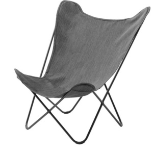 Classic Sun Lounge Design Outdoor Portable Sling Fabric Shape Butterfly Chair