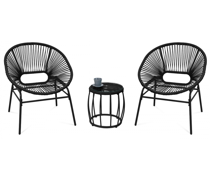 Garden Furniture Rattan/Wicker Bistro Set