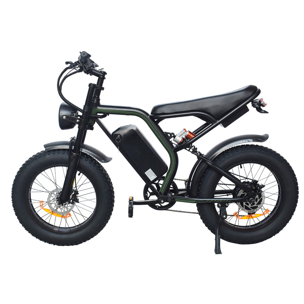 E Bike 48v 1000w 20ah Electr Dirt Bike Off-road City Ebike Adult Electric Fat Tire Hybrid 20 inch Electric Bicycle