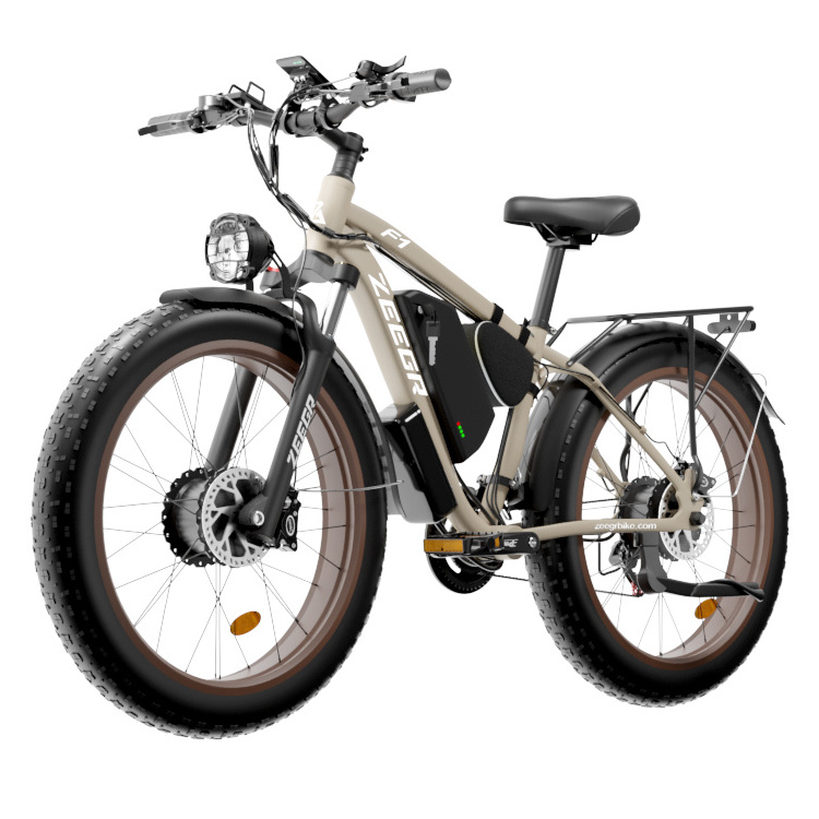 26*4.0 1000w 2000w Big Power Fat Tire long range electric bike Electric Mountain Ebike/snow Bike/electric Bicycle