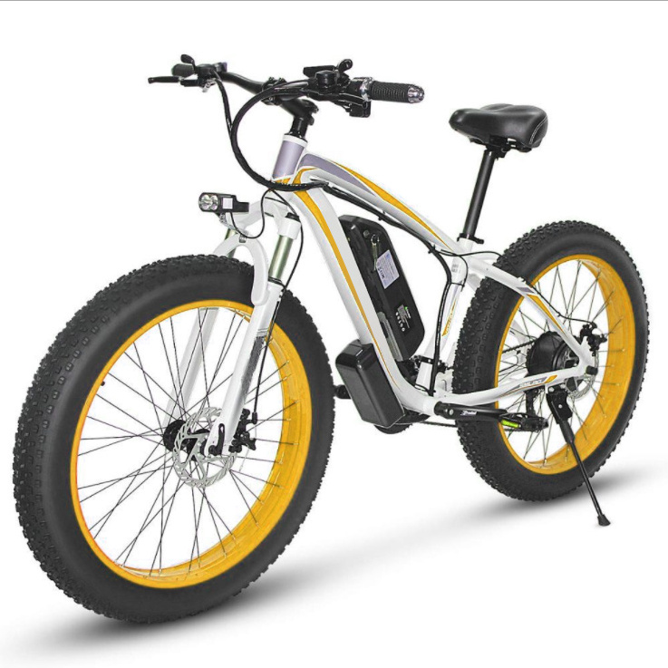 Wholesale 48V 1000W Dual Motor Big Power Bicycle Electric Fat Tire Electric Bike Mountain Electric Bike