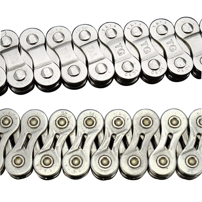 High Quality Wake TG50 Speed Silver Antirust Stainless Steel Road Mountain Bike Bicycle Chain