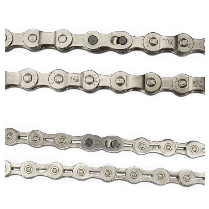 High Quality Wake TG50 Speed Silver Antirust Stainless Steel Road Mountain Bike Bicycle Chain