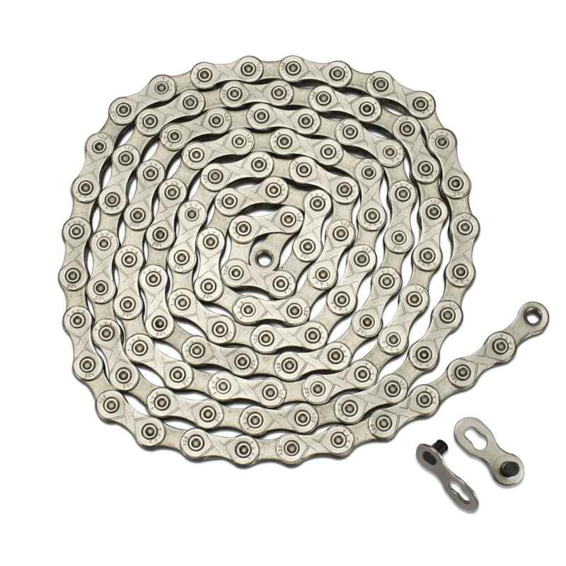 High Quality Wake TG50 Speed Silver Antirust Stainless Steel Road Mountain Bike Bicycle Chain