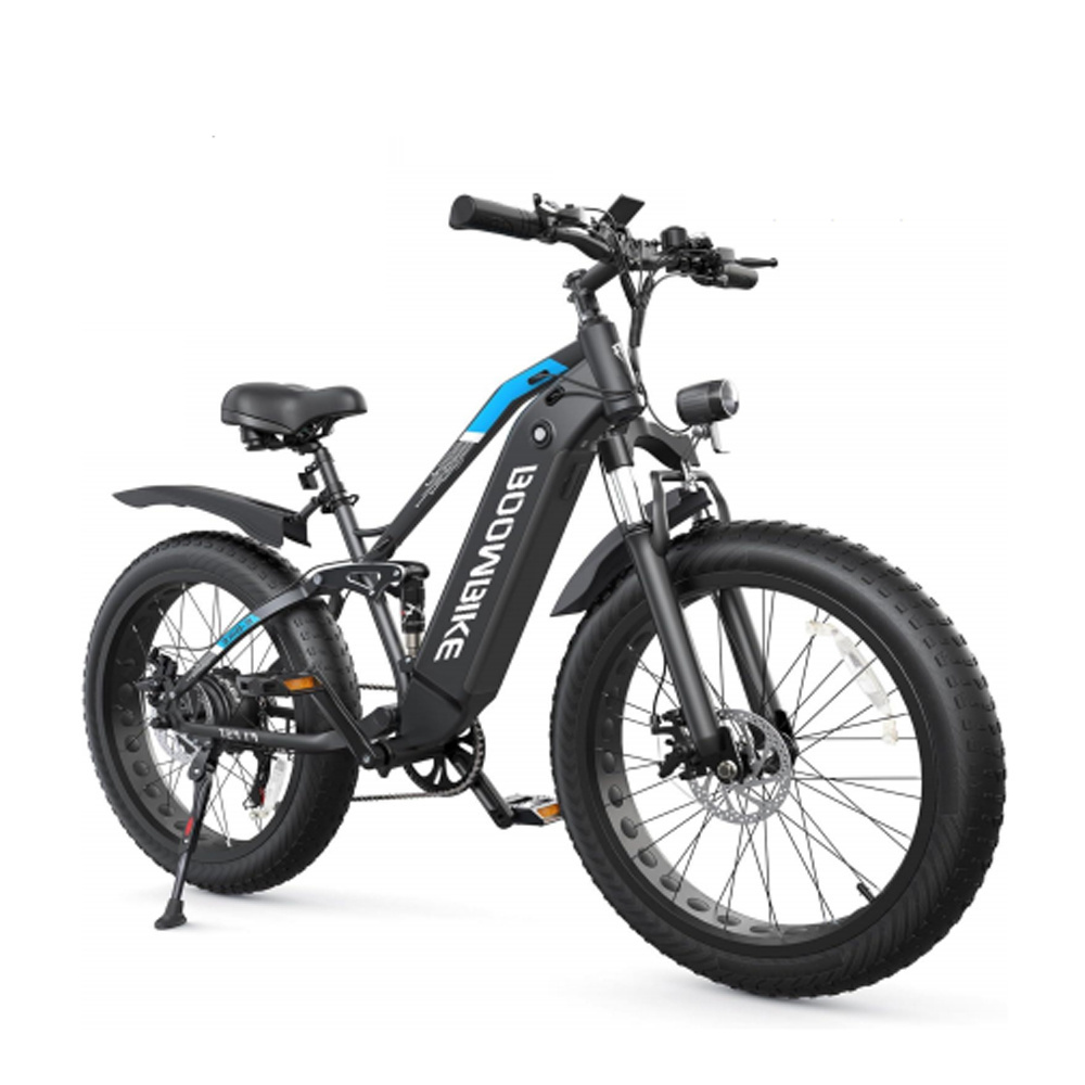 Boombike 26*4.0 500w 750w 1000w Big Power Fat Tire Electric Mountain E Bike snow Bike electric Bicycle