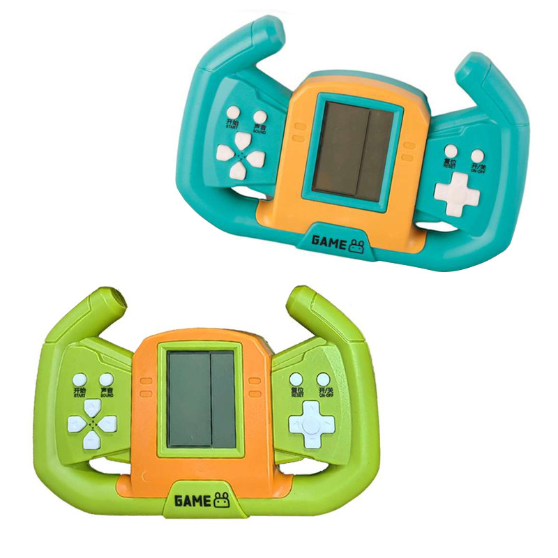 Children electronic multifunction puzzle classic russian game toy mini handheld brick game