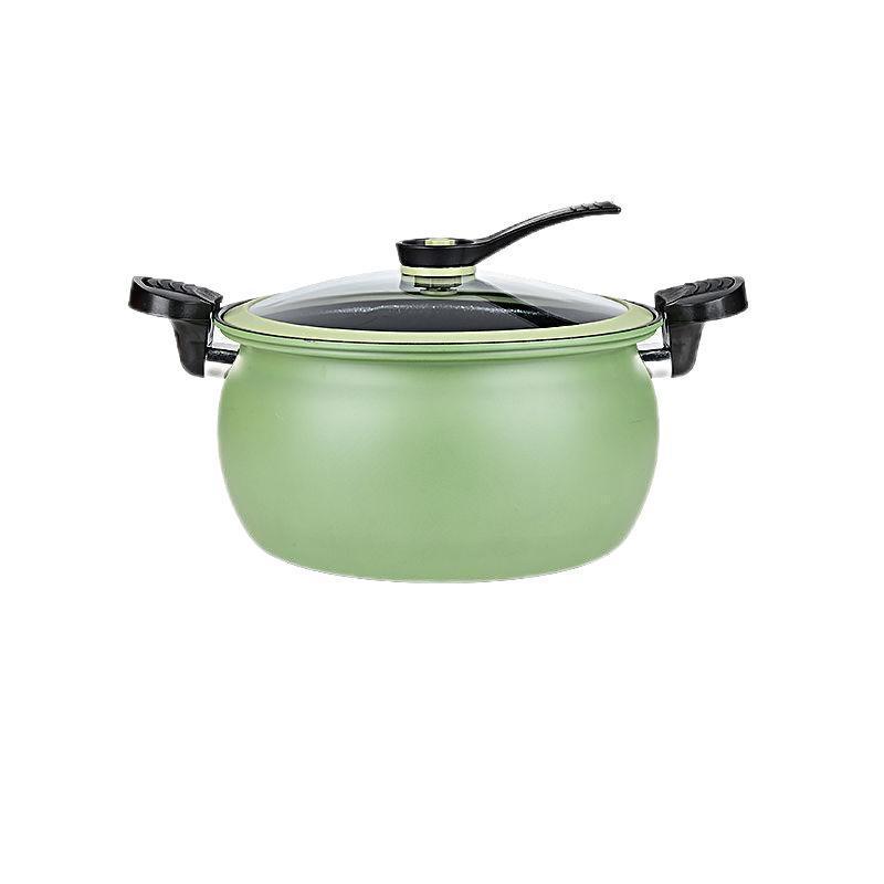 Chinese Professional Product Unique Safety Glass Lid Heavy Duty Nonstick Pan Meat Pressure Cookers For Kitchen Multifunction 5L