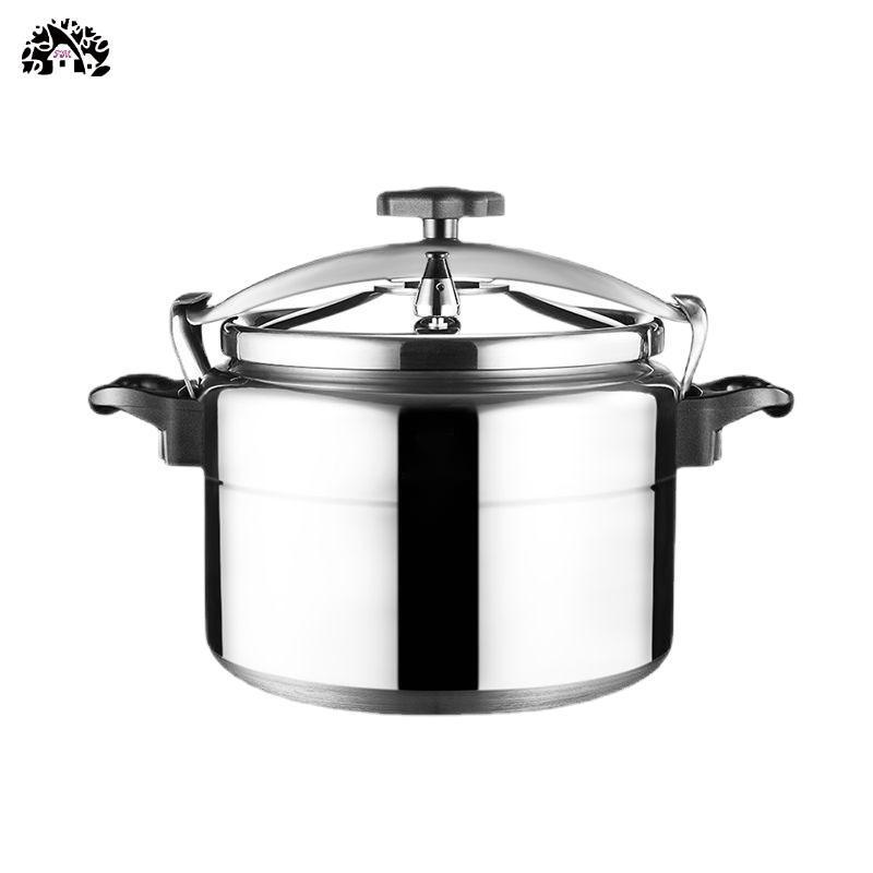 2023 hot sale Mirror polishing Commercial Soup Pots 5L kitchen aluminium alloy pressure cooker home restaurant pressure canner