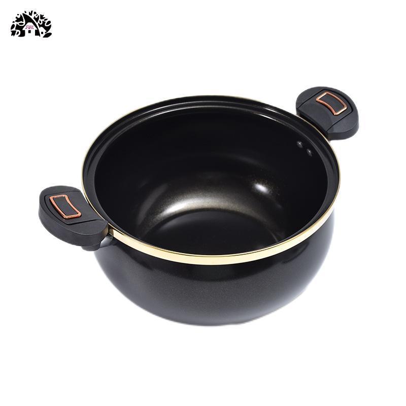 Hot selling  Large Capacity 8 Litre Multifunction induction cooker Household Nonstick Soup Stew Pot Enamel Micro Pressure Cooker