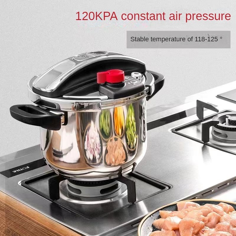 22CM Household safety valve Stainless steel 304 explosion-proof induction induction cooker gas pressure cooker kitchen cookware