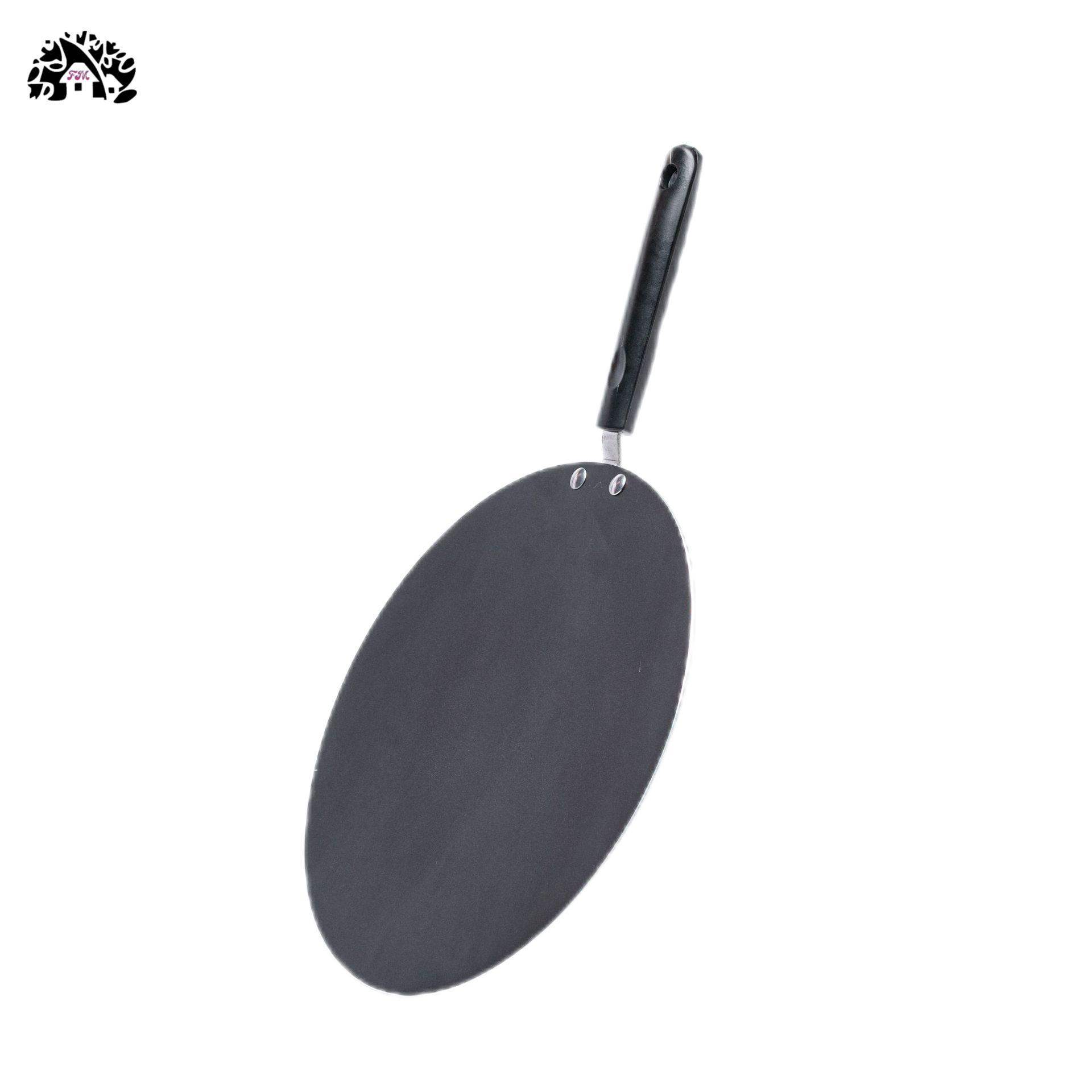 Custom home aluminum pancake machine Non-stick Tawa pancake pan Round non-stick pancake pan gas frying pan