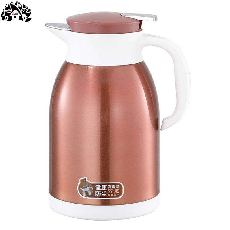 h  Factory Vacuum Jug Thermos Teapot Insulated stainless Steel Coffee Carafe household portable warm kettle Large capacity