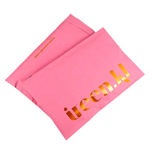 Gilding Printing Self-adhesive Bag Daily Necessities Packaging Clothes Shoes Bag Mail Express Bag Custom Logo