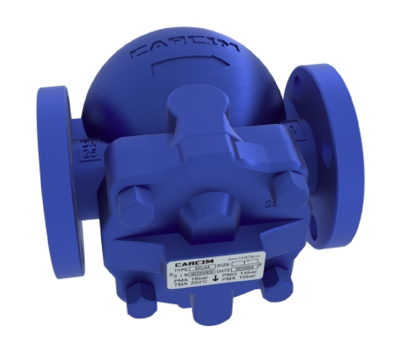 Steam pipeline dedicated inverted drain valve with high sealing