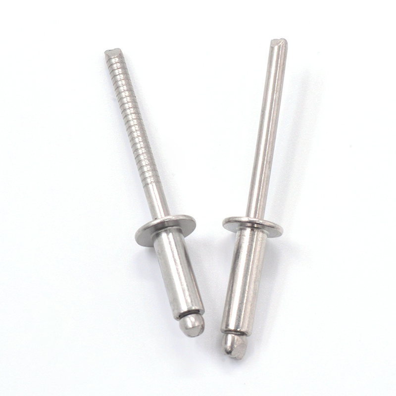 Factory Customization 1000pcs/Box Stainless Steel Rivet Diameter 3.2mm 4.8mm 6mm 6.4mm Pop Domed Head Open Blind Rivet