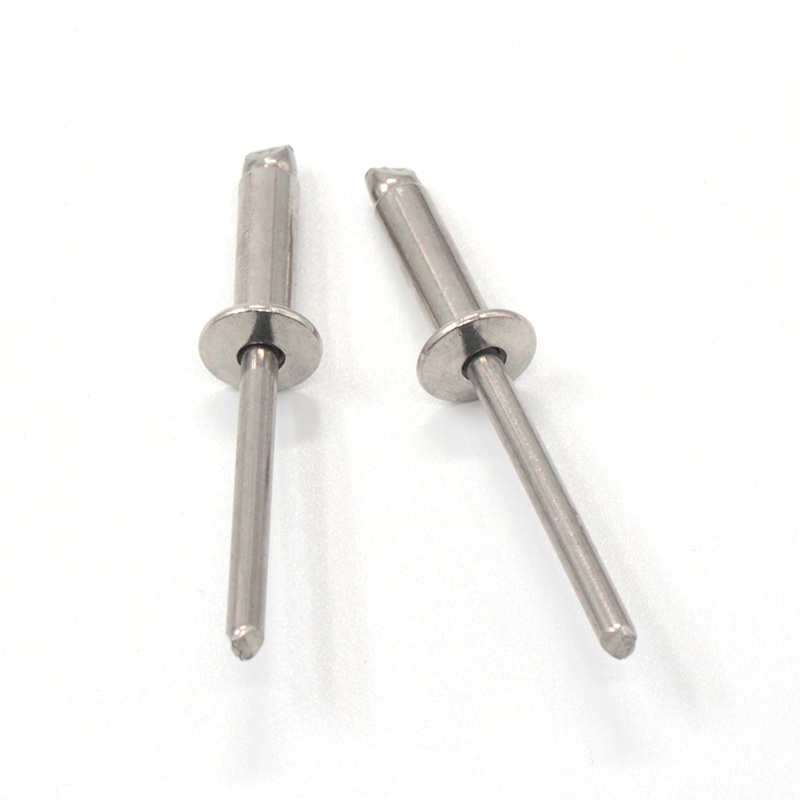 Factory Customization 1000pcs/Box Stainless Steel Rivet Diameter 3.2mm 4.8mm 6mm 6.4mm Pop Domed Head Open Blind Rivet