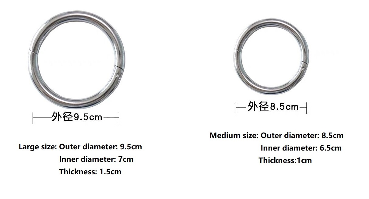 Veterinary instruments Bull Nose Ring made with stainless steel Ring Bull Nose Cattle Instruments bull Nose ring