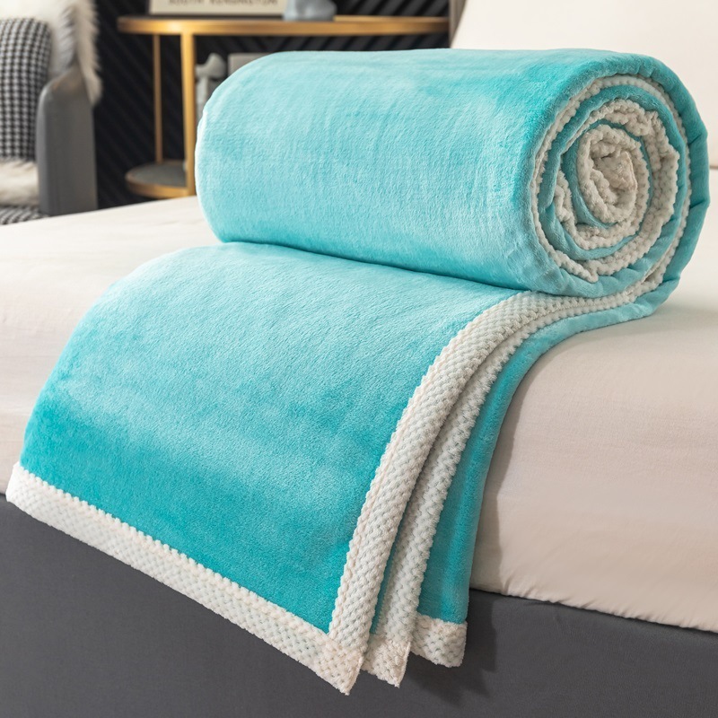 Soft Lightweight Plush Cozy Fuzzy Luxury Microfiber Throw Blanket King Size Flannel Fleece Blankets for Bed