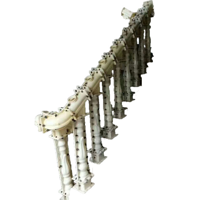 ABS New Arrived Plastic Baluster Mold Balcony Column Metal Cast-in-Place Staircase Concrete Baluster Moulds Baluster Mold Form