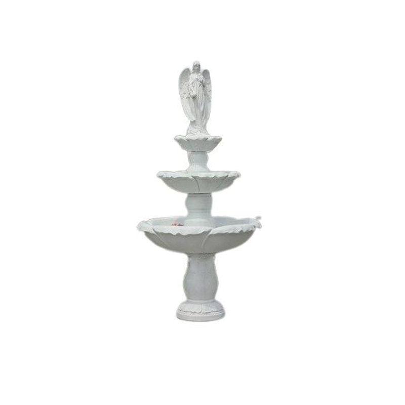 Exterior Sculpture Fountain Molds Cement Statue Plant Pot Moulds for Water Fountain Molds Base Angel Fountain Mold for Concrete