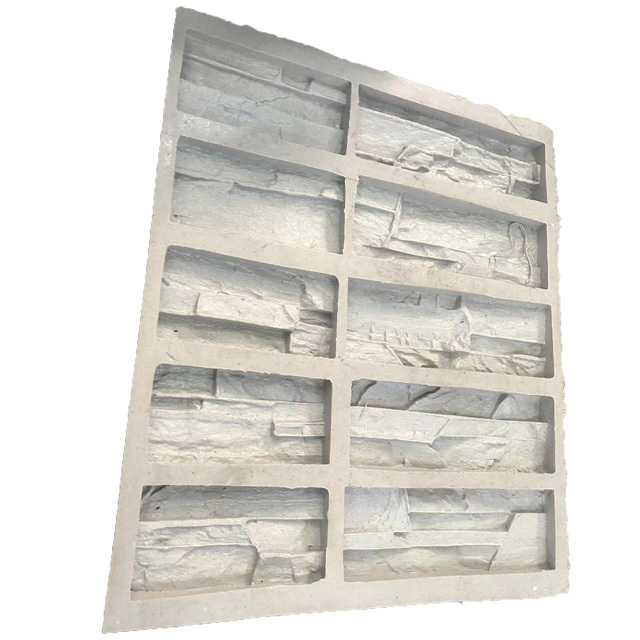 Concrete Cultured Stone Molds For Marble Stone Making Flexible Veneer Wall Cladding Artificial Stone Silicon Moulds